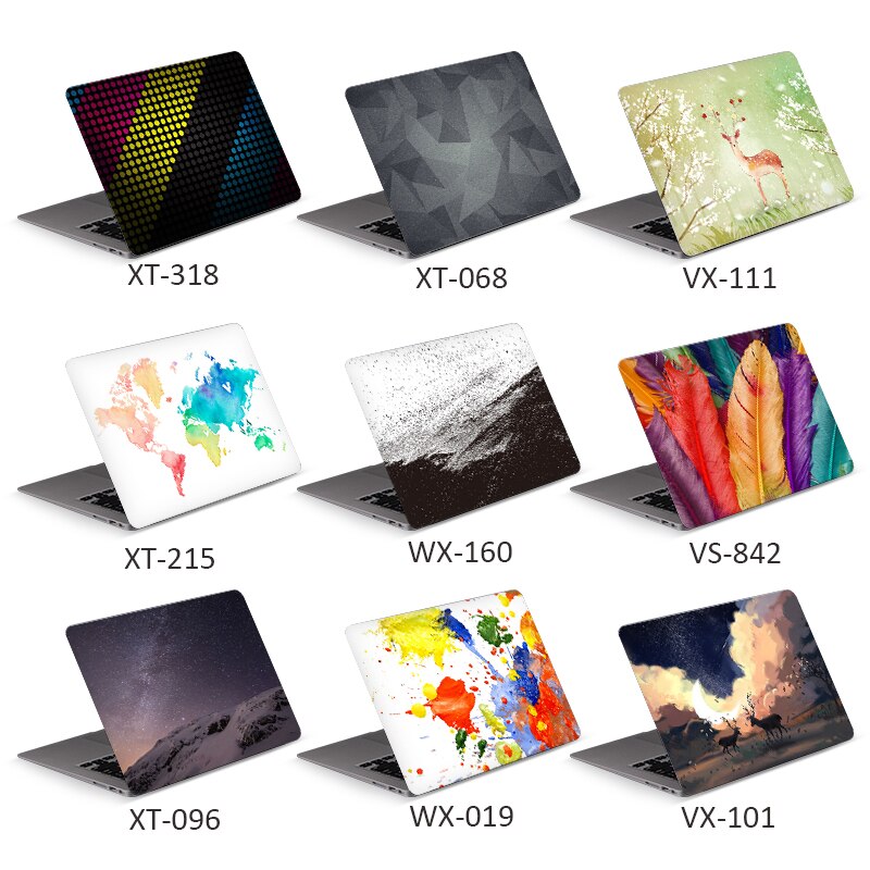 Floral Decal Laptop Skin Stickers For 12156 Macbook Xiaomi Asus Acer Hp Lenovo - 18