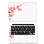 Floral Decal Laptop Skin Stickers For 12156 Macbook Xiaomi Asus Acer Hp Lenovo - 1
