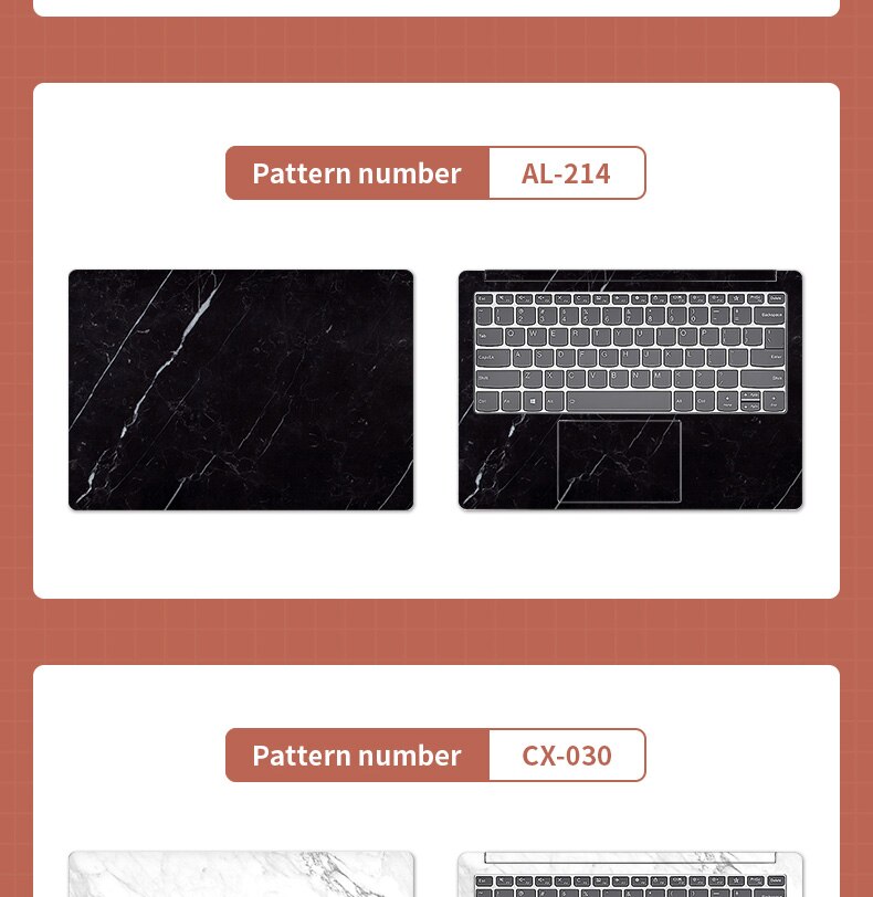 Diy Marble Laptop Skins For Macbook Lenovo Asus Hp Dell - 20