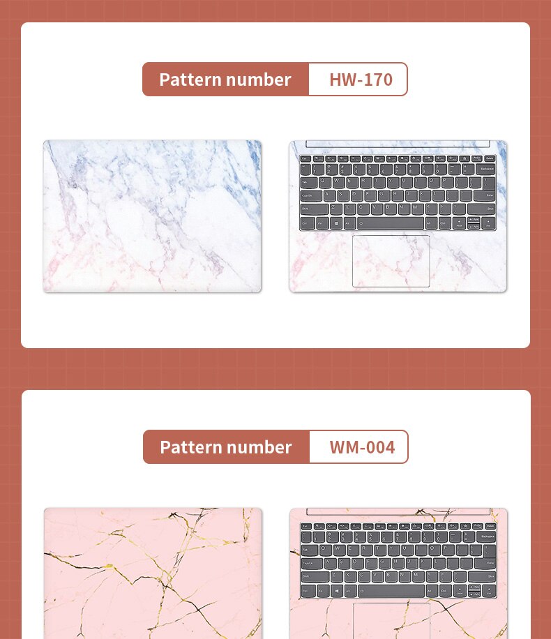 Diy Marble Laptop Skins For Macbook Lenovo Asus Hp Dell - 22