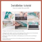 Diy Marble Laptop Skins For Macbook Lenovo Asus Hp Dell - 5