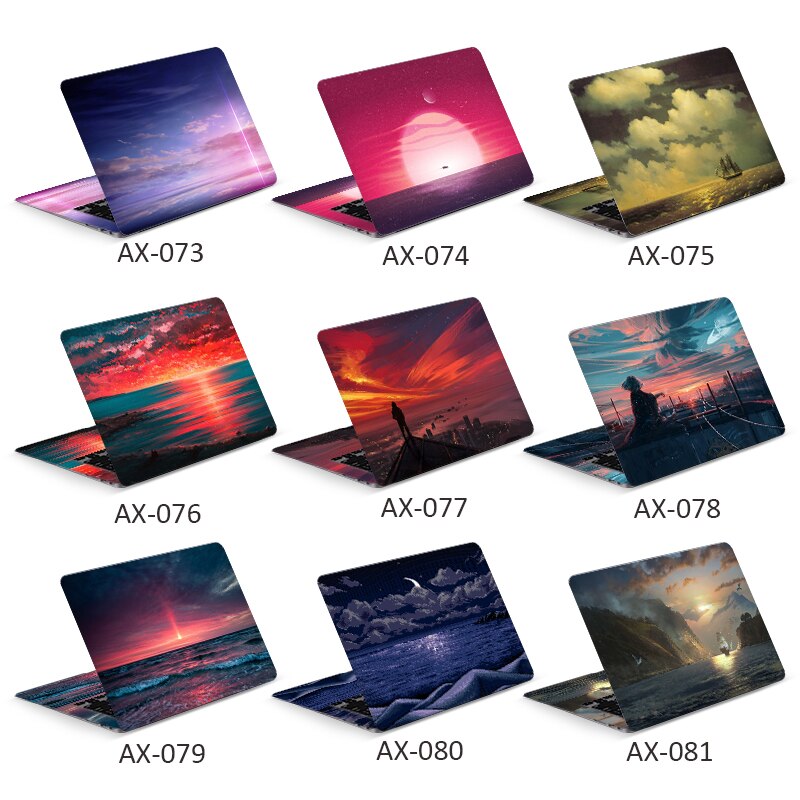 Sunset Sea Laptop Skin Sticker For Macbook Hp Acer Dell Asus Lenovo 1217 Inch - 10