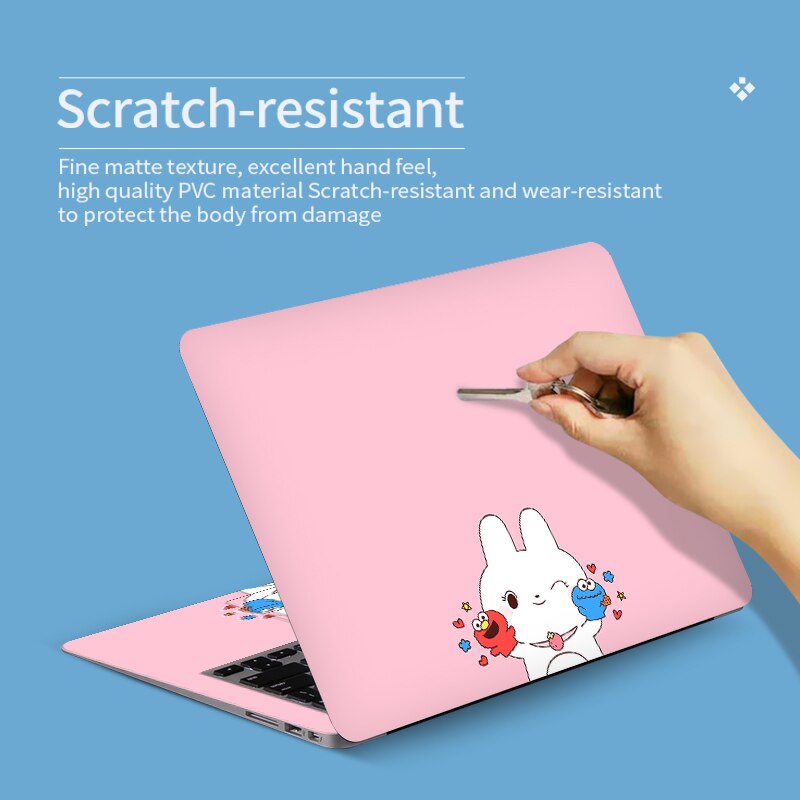Customizable Cartoon Laptop Skins For Macbook Dell Hp Lenovo 1217 Inch - 11