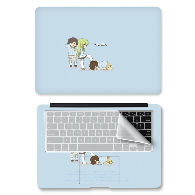 Customizable Cartoon Laptop Skins For Macbook Dell Hp Lenovo 1217 Inch - 15