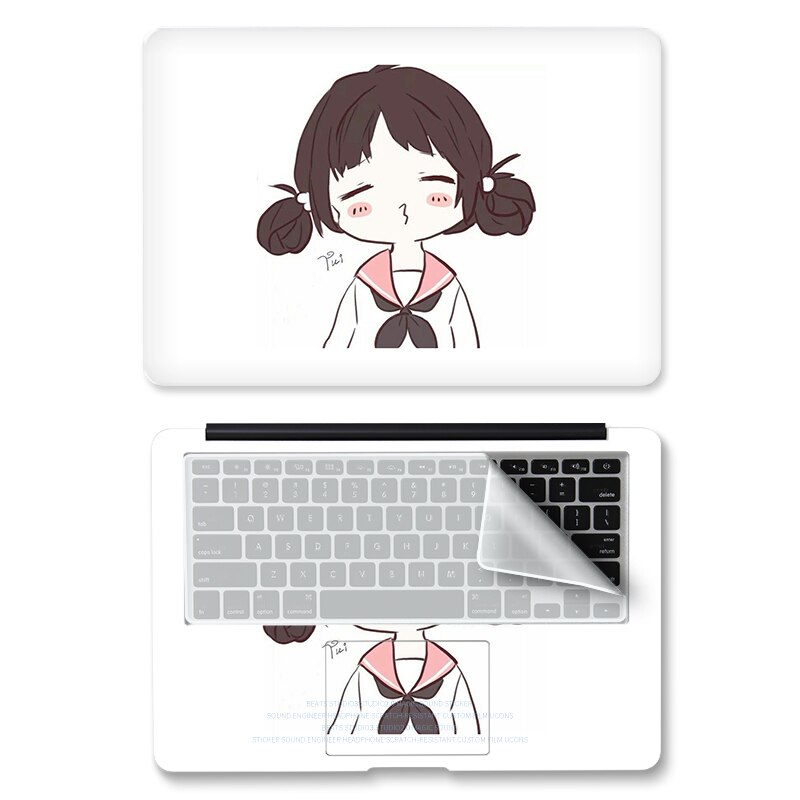 Customizable Cartoon Laptop Skins For Macbook Dell Hp Lenovo 1217 Inch - 17