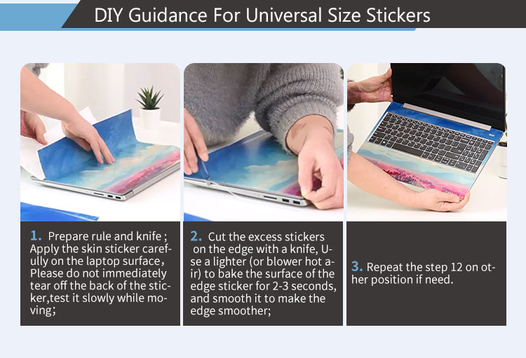Charming Full Body Macbook Proair Sticker Protector For A1502a1425 Models - 23
