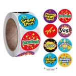 500pcs Motivational Reward Stickers For Kids Ideal Teachers Classroom - 6