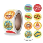 500pcs Motivational Reward Stickers For Kids Ideal Teachers Classroom - 2