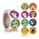 500pcs Motivational Reward Stickers For Kids Ideal Teachers Classroom - 3