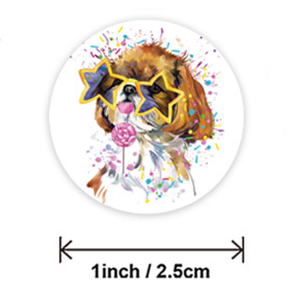Fun Teacher Reward Stickers 100500pcs Cat Dog Motivational Stationery For Students - 28