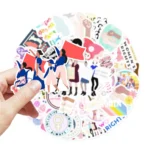 Feminist Motivational Stickers 50pcs Craft For Scrapbooking Notebooks - 3