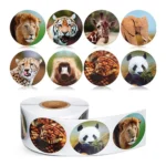 Cute Animal Motivational Reward Stickers Roll For Kids Students Teachers - 1