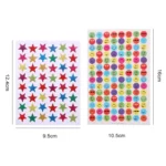10pcs Gold Star Motivational Reward Stickers For Kids Laptops Cars - 6