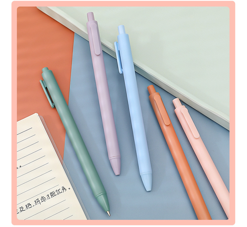 Macaron Colour 05mm Fine Point Gel Pens For School Journal Writing - 20