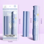Cartoon Pencil Eraser Pen With Replaceable Core For School Office Kids - 3
