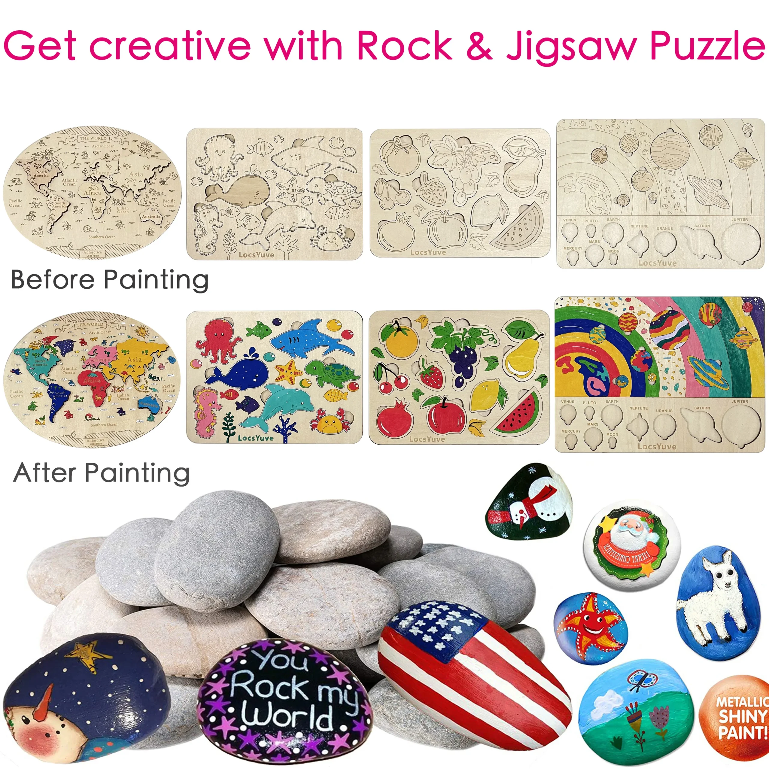 Acrylic Paint Pens 36 Colors For Rock Fabric Canvas Art Sketching - 4