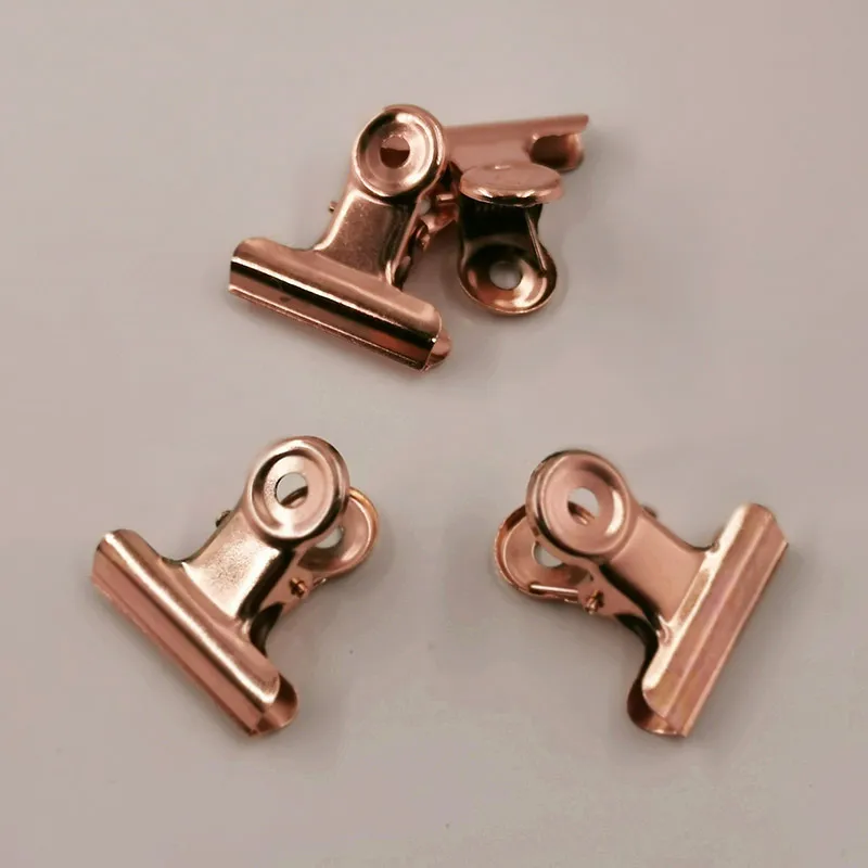 20pc Metal Bulldog Clips Set For Office Documents Tags And Bags - 6