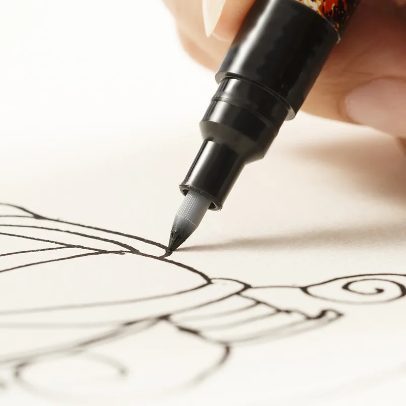 Acrylic Paint Marker Pen Set 35 Colors 07mm For Various Surfaces - 3