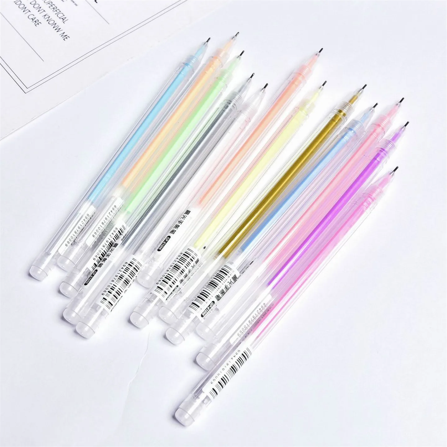 Metallic Watercolor Marker Pens Diy Drawing Art 9 Vivid Colors - 4