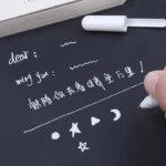 Permanent Metallic Marker Pens Set For Art Graffiti Drawing Gold Silver White - 4