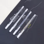 Permanent Metallic Marker Pens Set For Art Graffiti Drawing Gold Silver White - 2
