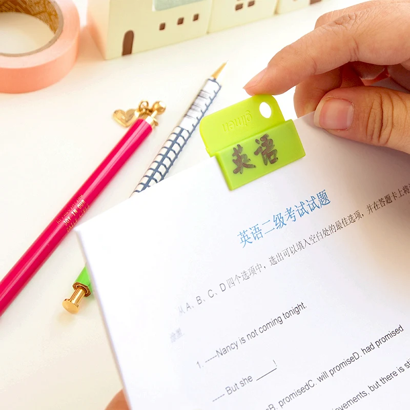 Colorful Assorted Paperclips Pack For School Office Document Organization - 3