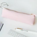 Vintage Sunny Series Pu Leather Triangular Pen Pencil Case A6751 - 3