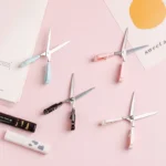 Portable Folding Paw Scissors Creative Stationery For Office School Gift A6644 - 3