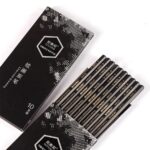 Nyoni N8129 Hexagonal Basswood Charcoal Pencils 10pcs Softmediumhard Unbreakable Art - 1