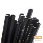 Nyoni N8129 Hexagonal Basswood Charcoal Pencils 10pcs Softmediumhard Unbreakable Art - 5