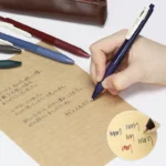 Zebra Sarasa Clip Retractable Gel Ink Pen 05mm Vintage Colors Rubber Grip - 4