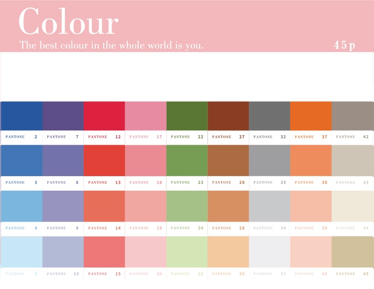 45pcs Pantone Color Card Stickers Mini Journal Decoration For Students A6398 - 7 45pcs Pantone Color Card Stickers Mini Journal Decoration For Students A6398 - 7