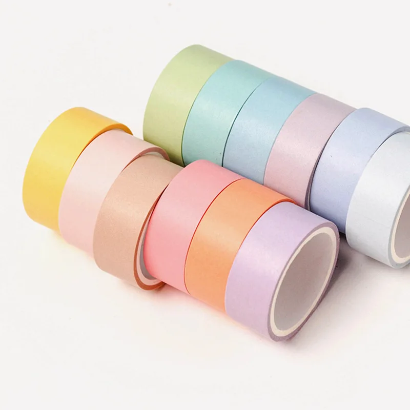 12color Macarons Washi Tape Set For Scrapbooking School A6804 - 3
