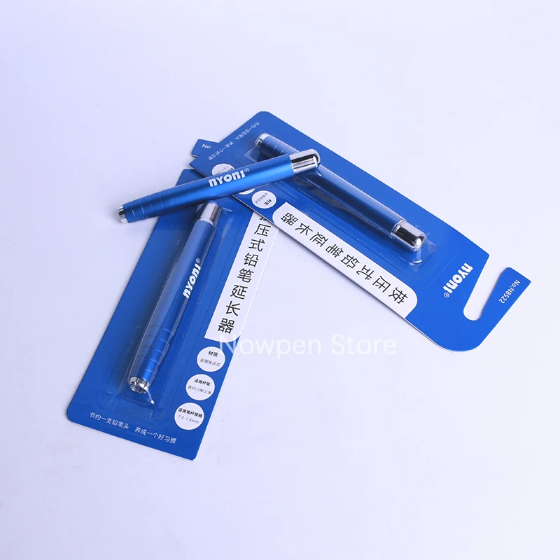 1pc Nyoni Metal Pencil Extender N8522 Comfortable Writing Corrector For Students - 3