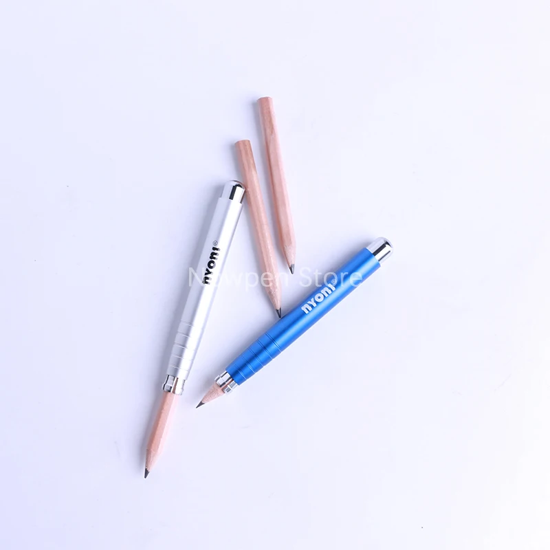 1pc Nyoni Metal Pencil Extender N8522 Comfortable Writing Corrector For Students - 4