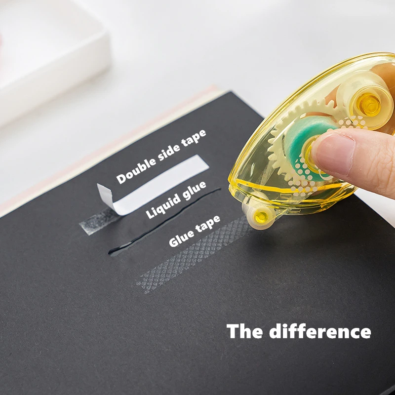 Portable Mini Glue Tape For Diy Art Home Crafts Diary Albums A6858 - 4