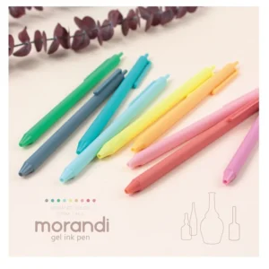 Morandi 9pcs Gel Ink Pen Set 05mm Office And School - 1
