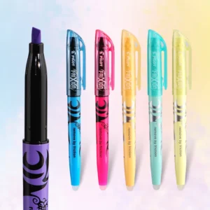 Pilot Frixion Erasable Highlighter Pen Pastel Nature Color For School Drawing - 1