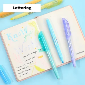 Pilot Frixion Erasable Highlighter Pen Pastel Nature Color For School Drawing - 2