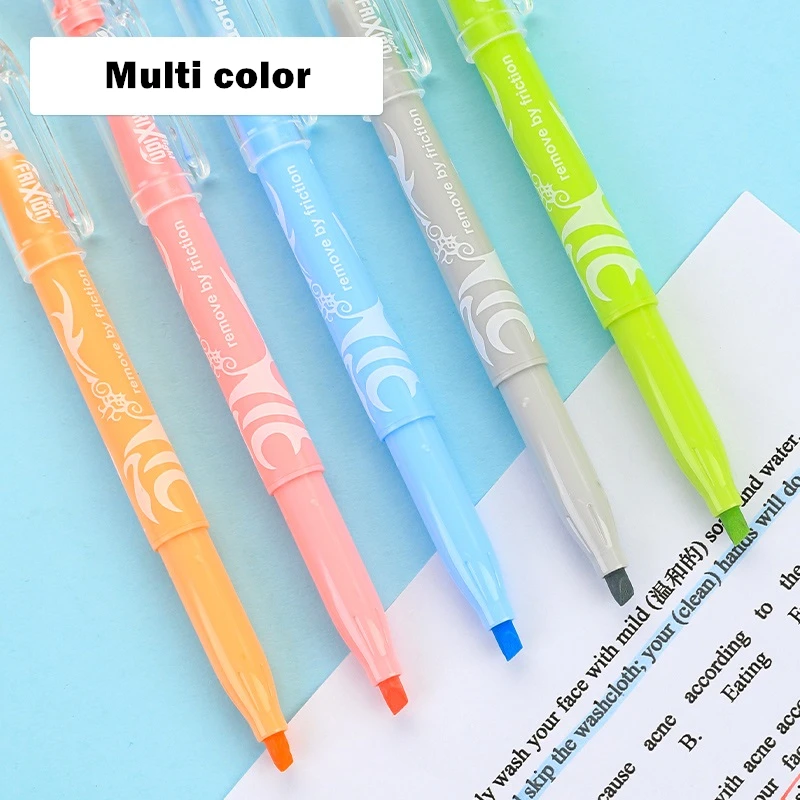 Pilot Frixion Erasable Highlighter Pen Pastel Nature Color For School Drawing - 4