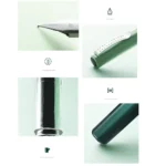 Jinhao Morandi Vintage Blue Fountain Pen Fine 038mm Ef Tip Calligraphy Gift - 4