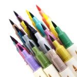 21pcs Dualsided Art Brush Marker Set For Watercolor Calligraphy Drawing - 3