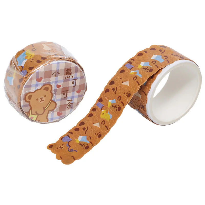 100pcs Kawaii Bear Washi Tape Set For Scrapbooking Diy Photo Albums - 5