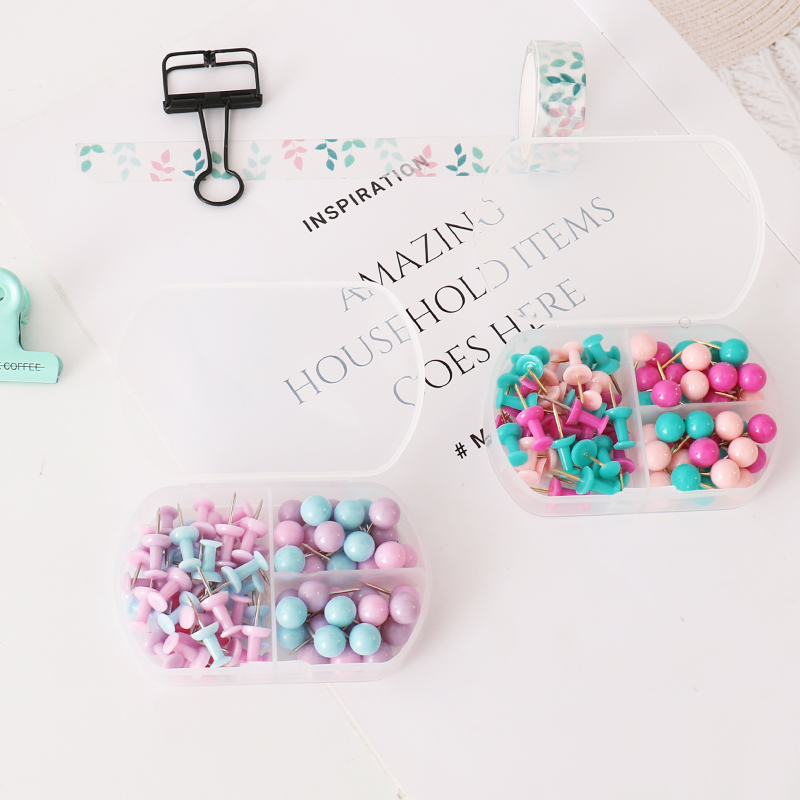 Colorful Creative Tutu Map Tacks Push Pins For Home Office Cork Boards - 8