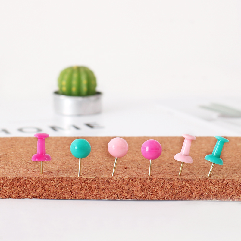 Colorful Creative Tutu Map Tacks Push Pins For Home Office Cork Boards - 12