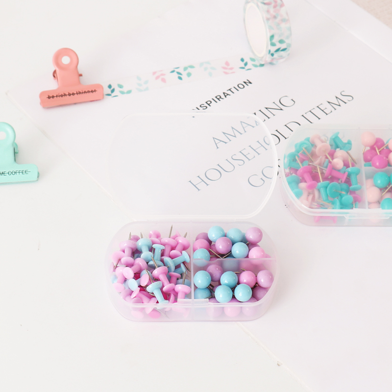 Colorful Creative Tutu Map Tacks Push Pins For Home Office Cork Boards - 13