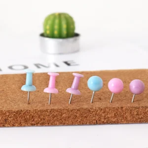 Colorful Creative Tutu Map Tacks Push Pins For Home Office Cork Boards - 6