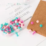 Colorful Creative Tutu Map Tacks Push Pins For Home Office Cork Boards - 4