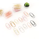 20 Pcs Large Decorative Binder Clips Multicolored Office Paper Clips - 1
