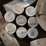 Vintage Poster Washi Tape For Scrapbooking Diy Decorative Stationery Sticker - 2